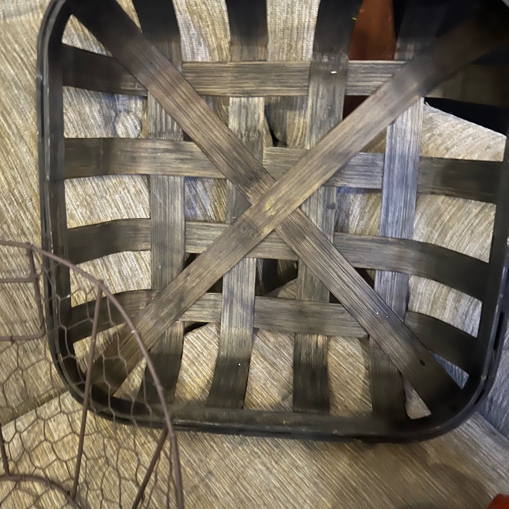 Square Wall Hanging Basket